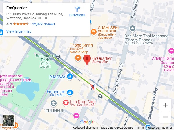 james and Partners Google map
